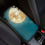 Autumn Full Moon Print Car Center Console Cover