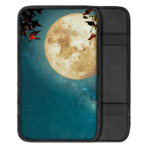 Autumn Full Moon Print Car Center Console Cover