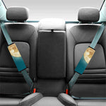 Autumn Full Moon Print Car Seat Belt Covers