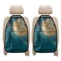 Autumn Full Moon Print Car Seat Organizers