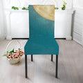 Autumn Full Moon Print Dining Chair Slipcover
