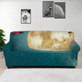 Autumn Full Moon Print Sofa Cover