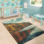 Autumn Lake Print Area Rug