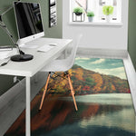 Autumn Lake Print Area Rug