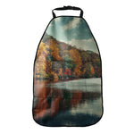 Autumn Lake Print Car Seat Organizers