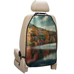 Autumn Lake Print Car Seat Organizers