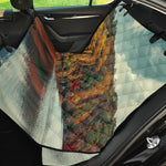 Autumn Lake Print Pet Car Back Seat Cover