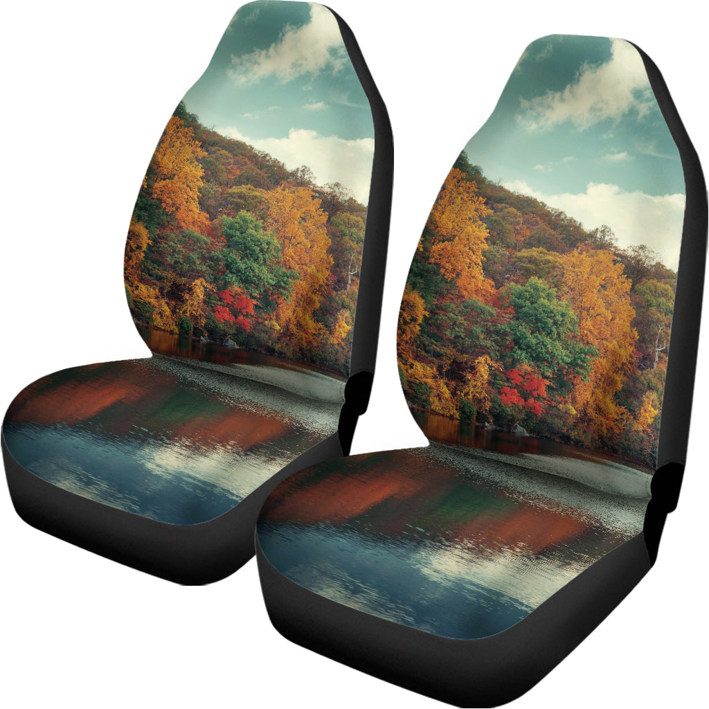 Autumn Lake Print Universal Fit Car Seat Covers