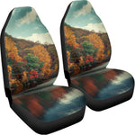 Autumn Lake Print Universal Fit Car Seat Covers