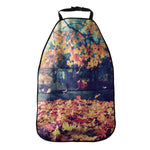 Autumn Leaves Print Car Seat Organizers