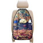 Autumn Leaves Print Car Seat Organizers