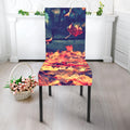 Autumn Leaves Print Dining Chair Slipcover