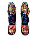 Autumn Leaves Print Muay Thai Shin Guards