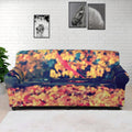 Autumn Leaves Print Sofa Cover