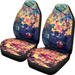 Autumn Leaves Print Universal Fit Car Seat Covers