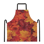 Autumn Maple Leaf Print Apron