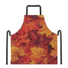 Autumn Maple Leaf Print Apron