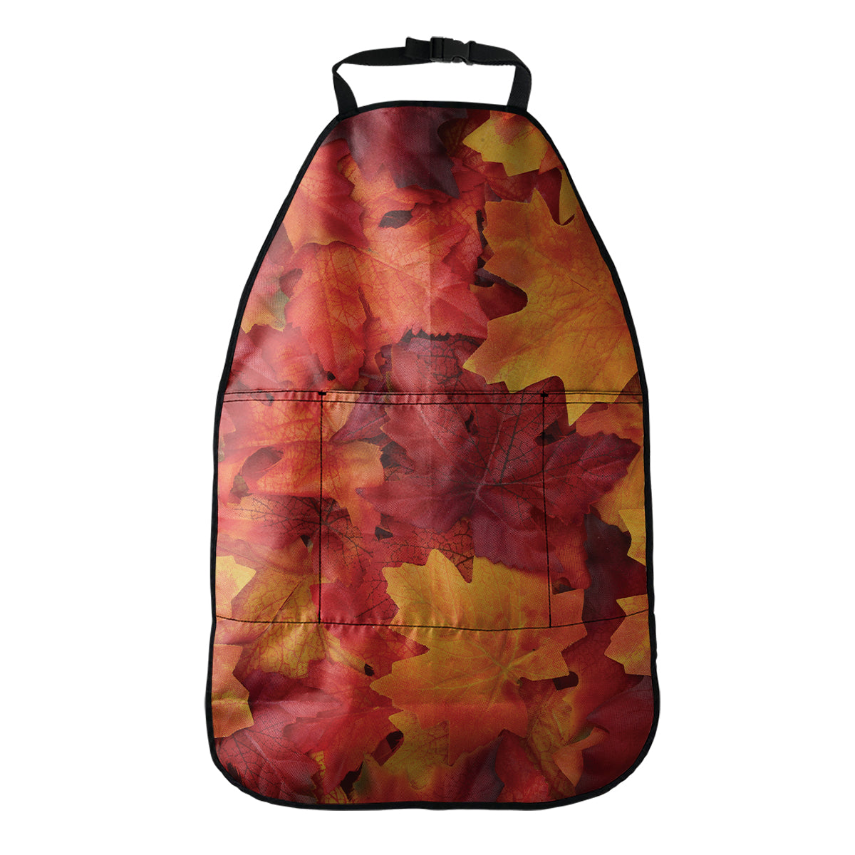 Autumn Maple Leaf Print Car Seat Organizers