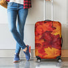 Autumn Maple Leaf Print Luggage Cover