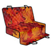 Autumn Maple Leaf Print Pet Car Back Seat Cover