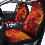 Autumn Maple Leaf Print Universal Fit Car Seat Covers