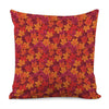 Autumn Maple Leaves Pattern Print Pillow Cover