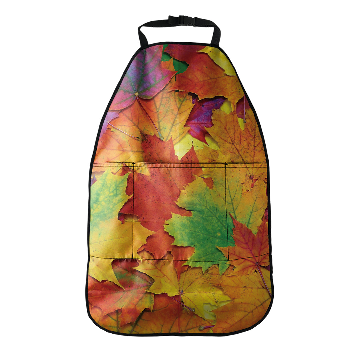 Autumn Maple Leaves Print Car Seat Organizers