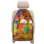 Autumn Maple Leaves Print Car Seat Organizers