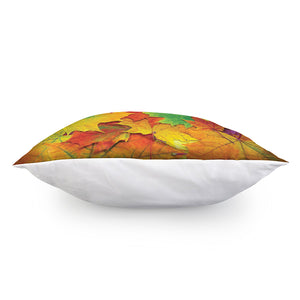 Autumn Maple Leaves Print Pillow Cover