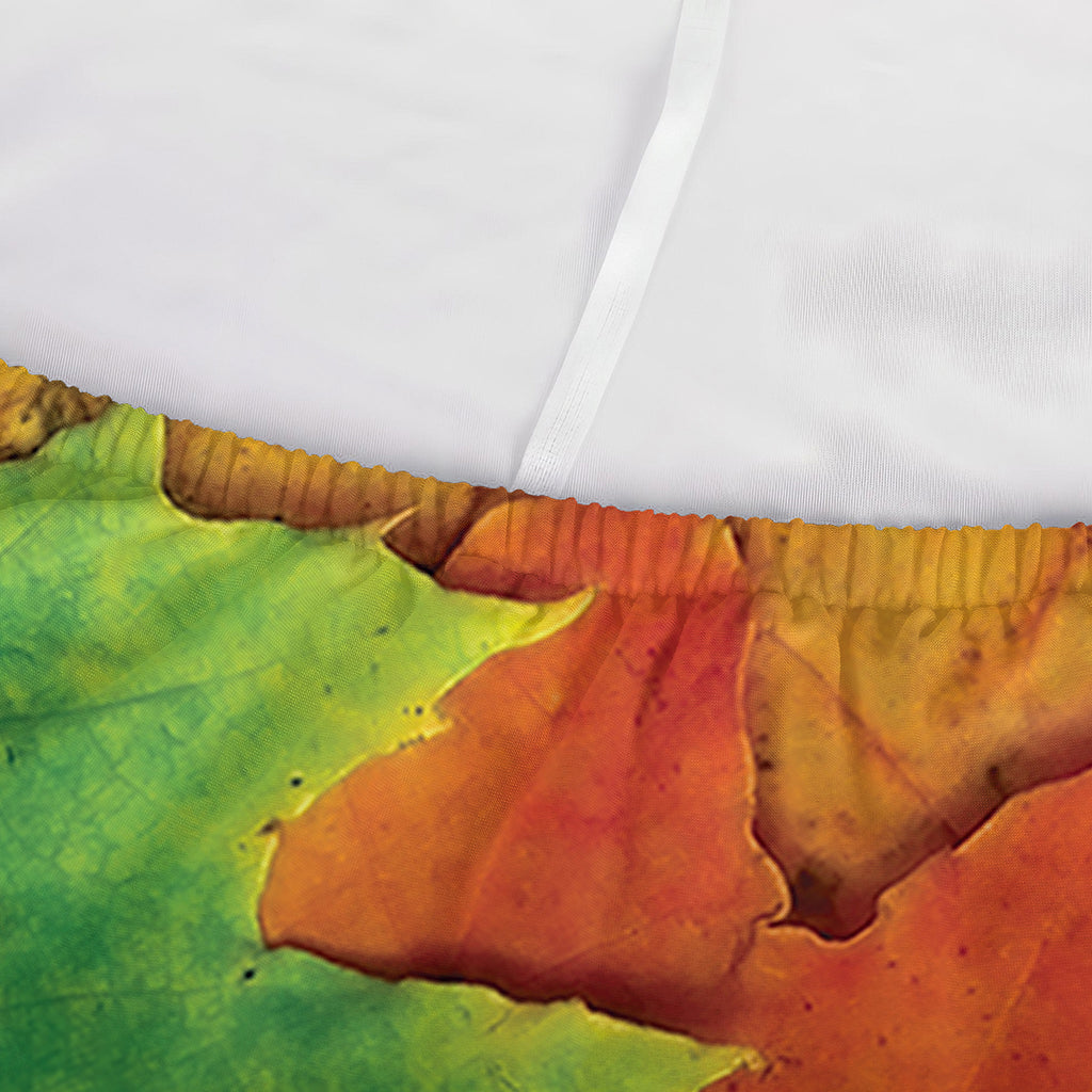 Autumn Maple Leaves Print Sofa Cover