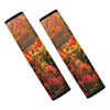 Autumn Mountain Print Car Seat Belt Covers