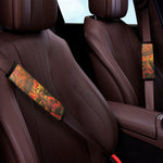 Autumn Mountain Print Car Seat Belt Covers