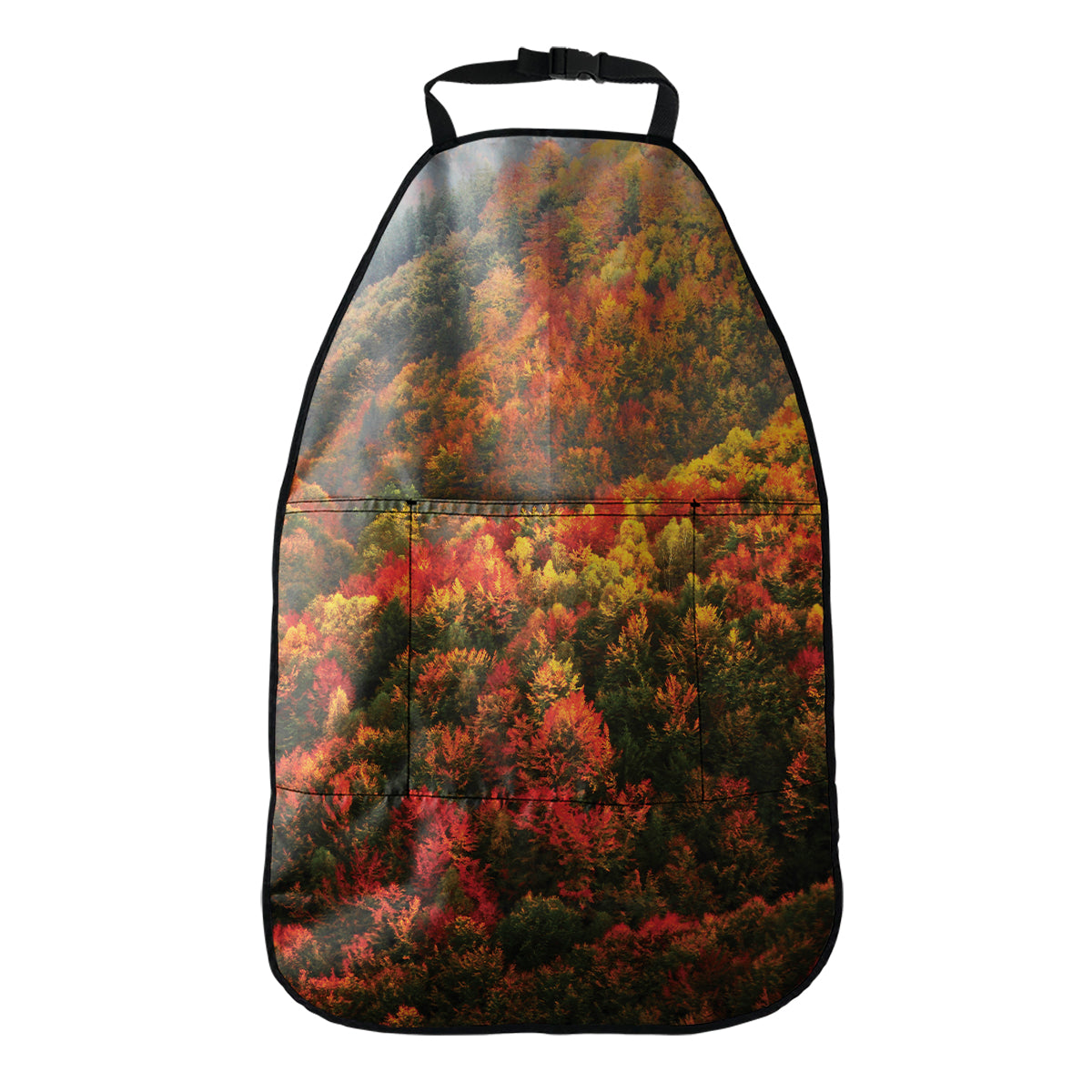 Autumn Mountain Print Car Seat Organizers