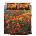Autumn Mountain Print Duvet Cover Bedding Set