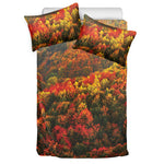 Autumn Mountain Print Duvet Cover Bedding Set