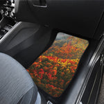 Autumn Mountain Print Front Car Floor Mats