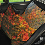 Autumn Mountain Print Pet Car Back Seat Cover