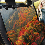 Autumn Mountain Print Pet Car Back Seat Cover