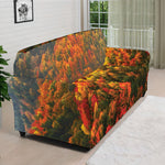 Autumn Mountain Print Sofa Cover