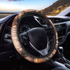 Autumn Oak leaf Print Car Steering Wheel Cover