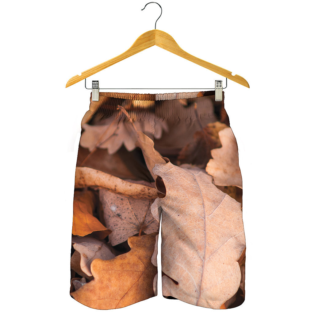 Autumn Oak leaf Print Men's Shorts