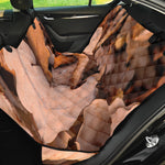 Autumn Oak leaf Print Pet Car Back Seat Cover