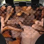 Autumn Oak leaf Print Pet Car Back Seat Cover