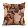 Autumn Oak leaf Print Pillow Cover