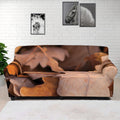 Autumn Oak leaf Print Sofa Cover