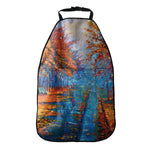 Autumn Painting Print Car Seat Organizers