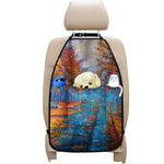 Autumn Painting Print Car Seat Organizers