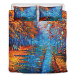 Autumn Painting Print Duvet Cover Bedding Set