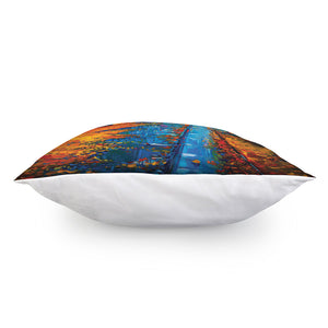 Autumn Painting Print Pillow Cover