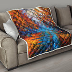 Autumn Painting Print Quilt